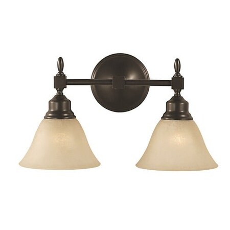 2-Light Antique Brass Taylor Sconce